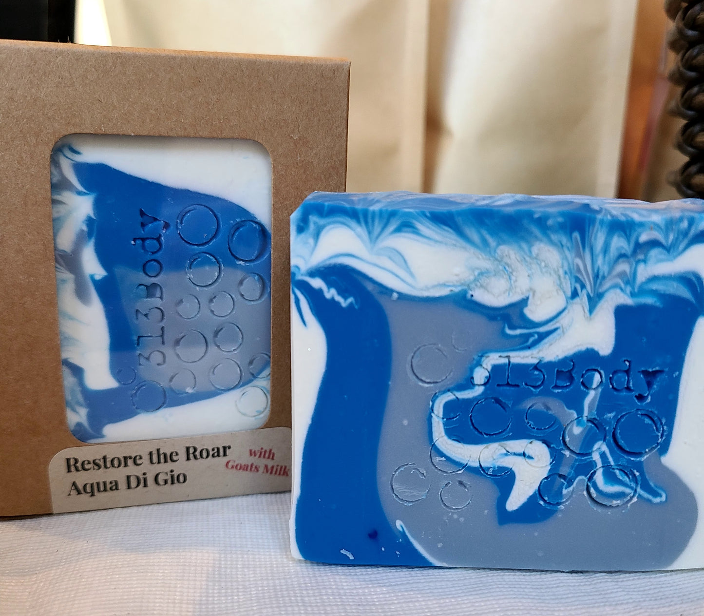 RESTORE THE ROAR - Aqua Di Gio Scented Handmade Soap