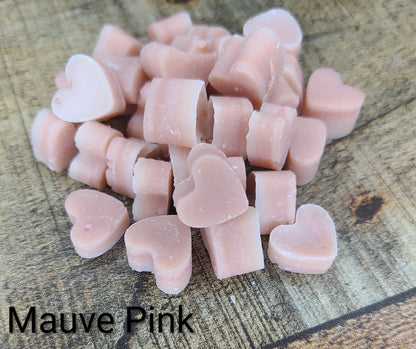 Butter Buttons ~ Solid Lotion Hearts made with Kokum Butter, Shea Butter, Jojoba Oil, and Vitamin E