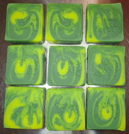 Lemon & Litsea Cubeba Essential Oil Soap with Tallow & Goats Milk