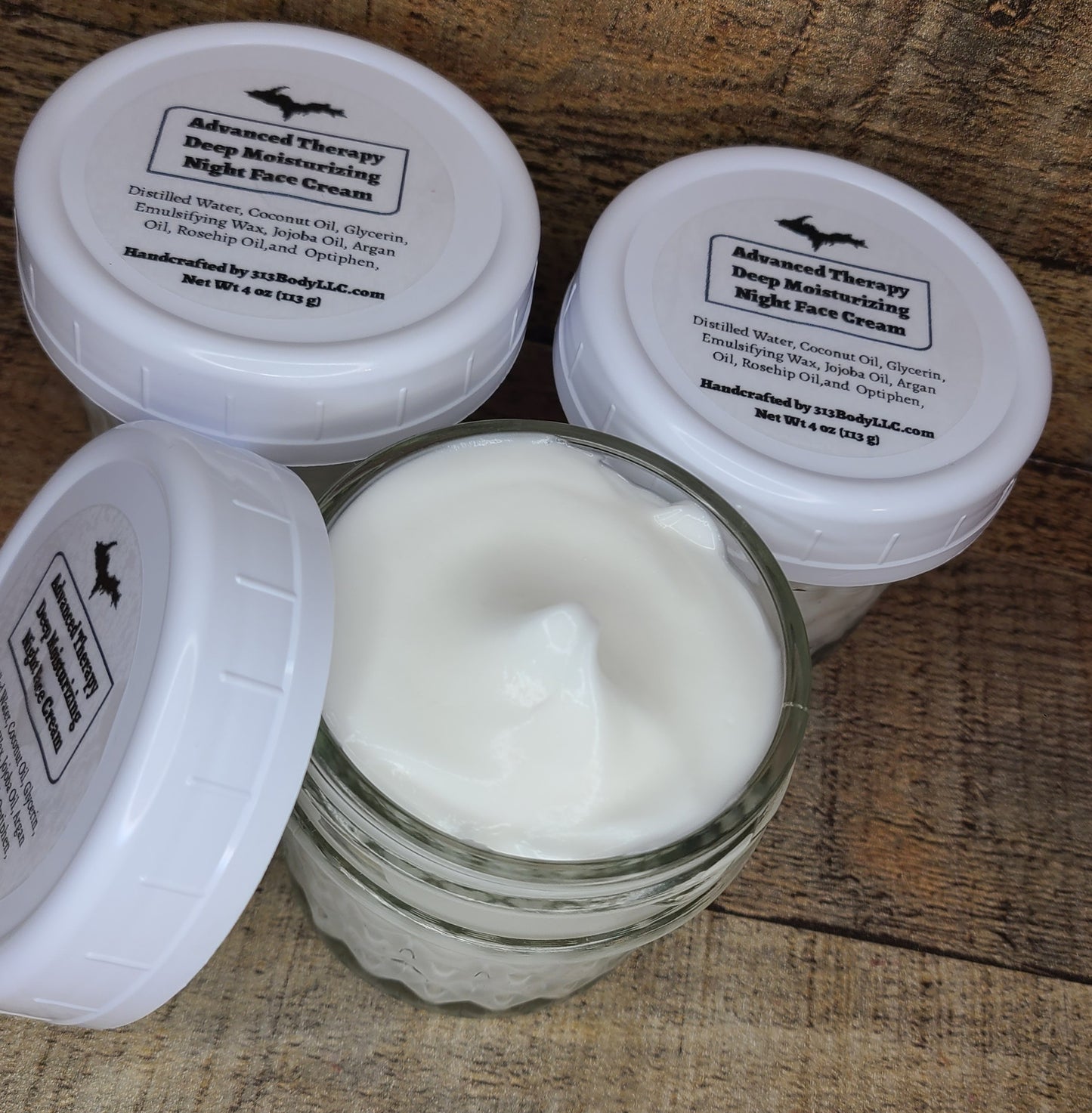 Advanced Therapy Deep Moisturizing Night Face Cream - Jojoba, Rosehip, & Argan Oils