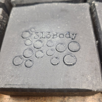 Tea Tree & Charcoal Handmade Soap with Cocoa Butter and Tamanu Oil