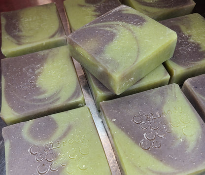 Lavender Sage Essential Oil Handmade Soap