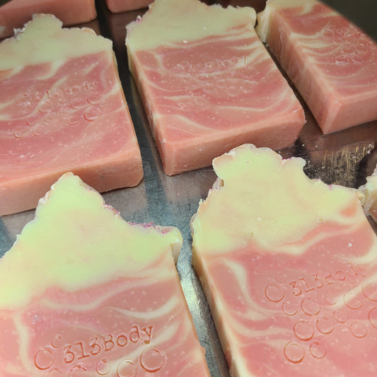 *COMING July 29th - Traverse City Cherry Handcrafted Soap - Japanese Cherry Blossom Scented