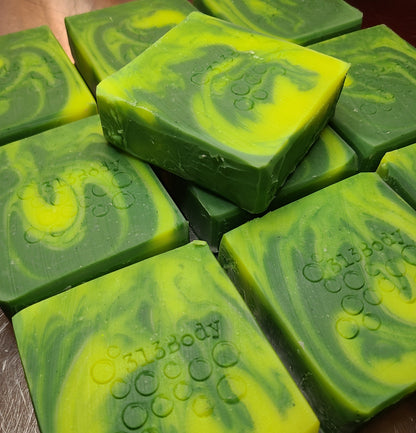 Lemon & Litsea Cubeba Essential Oil Soap with Tallow & Goats Milk
