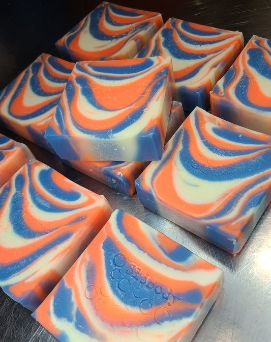 Play BALL Handcrafted Soap - Mango Sorbet Scented