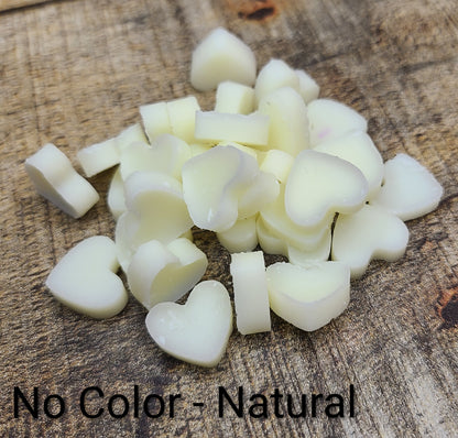 Butter Buttons ~ Solid Lotion Hearts made with Kokum Butter, Shea Butter, Jojoba Oil, and Vitamin E