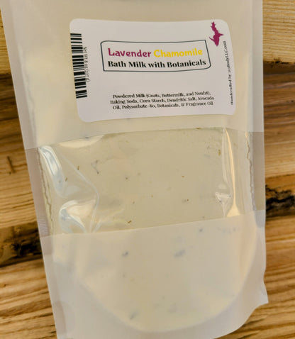 Bath Milk Soak ~ Lavender Chamomile Scented