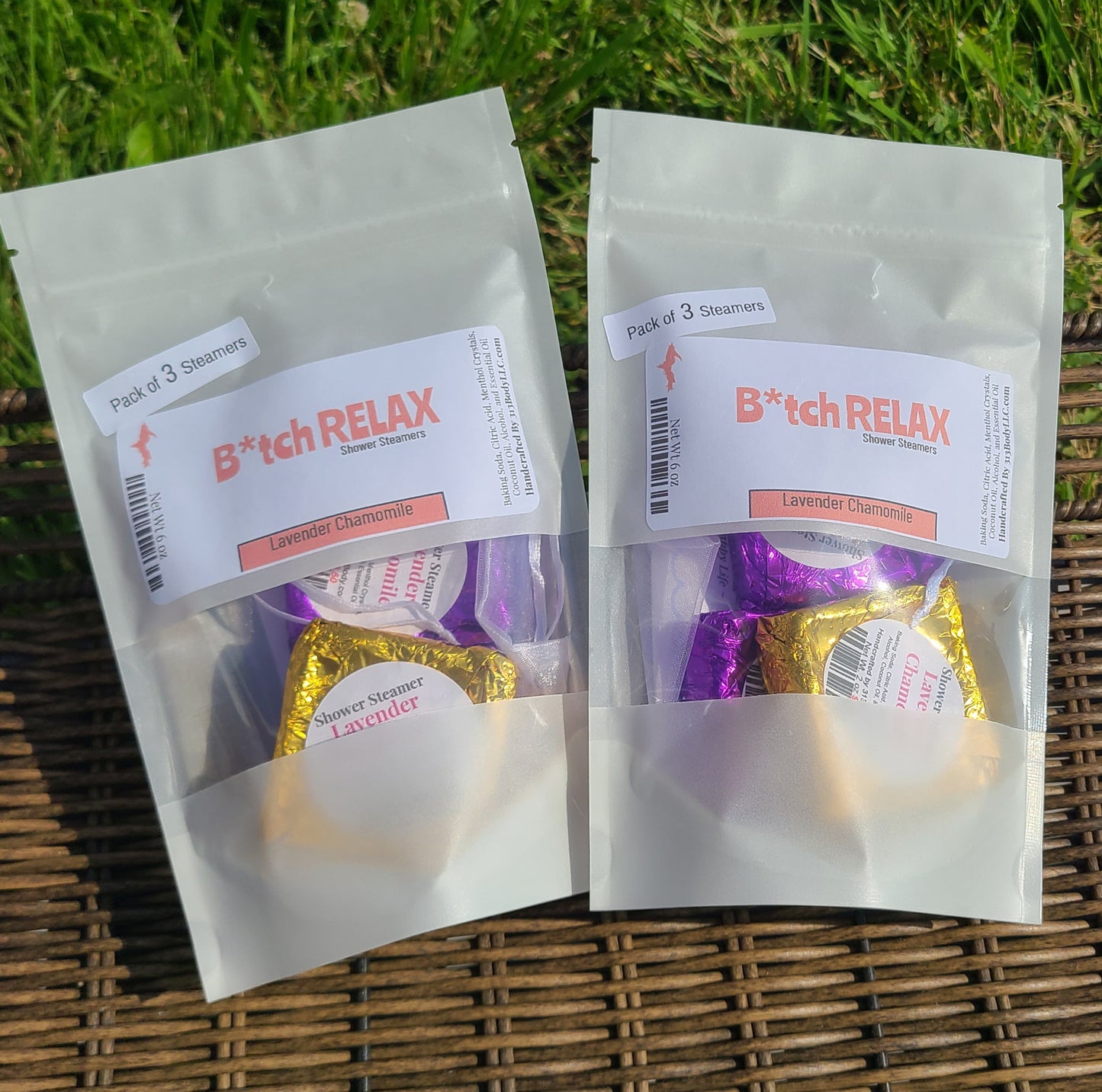 B*tch RELAX ~ Lavender & Chamomile Shower Steamer - 3 Pack COMING SOON!!
