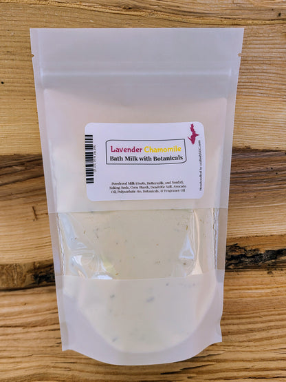 Bath Milk Soak ~ Lavender Chamomile Scented