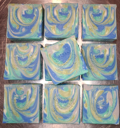 Leland Blue Stone Handcrafted Soap - Juicy Citrus Scented
