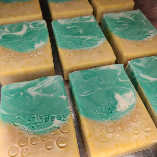 Torch Lake Sandbar Handcrafted Soap - White Gardenia Scented