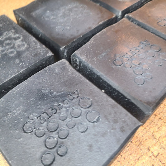AVAILABLE NOW - Tea Tree & Charcoal Handmade Soap with Cocoa Butter and Tamanu Oil