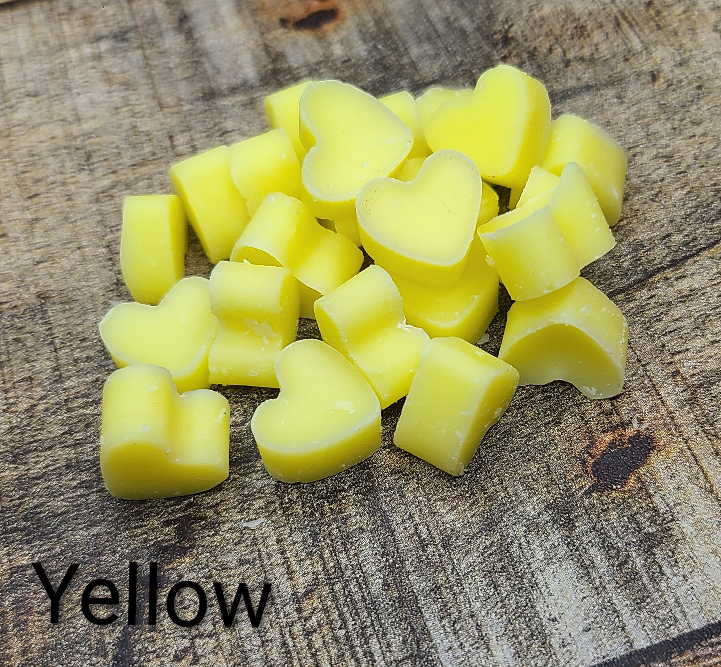 Butter Buttons ~ Solid Lotion Hearts made with Kokum Butter, Shea Butter, Jojoba Oil, and Vitamin E