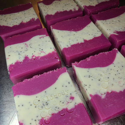 Dragon Fruit Scented Soap with Tallow & Goats Milk