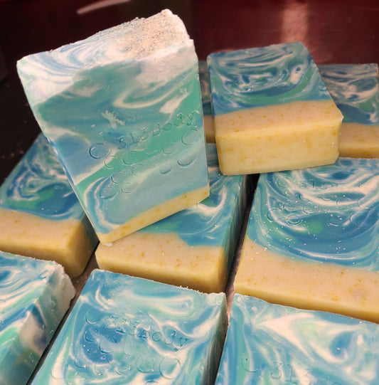 Torch Lake Sandbar Handcrafted Soap - White Gardenia Scented