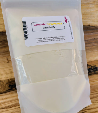 Bath Milk Soak ~ Lavender Chamomile Scented