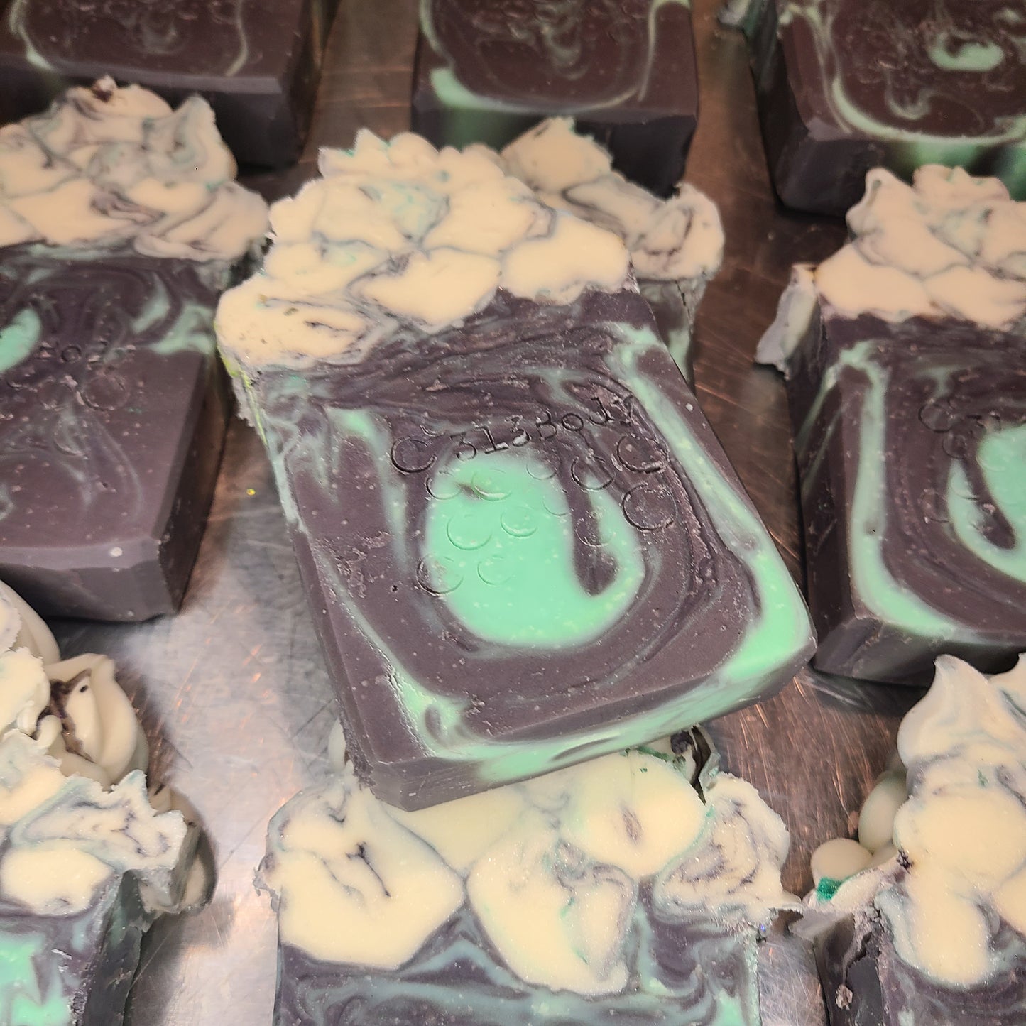 Lilacs in Mackinac Handcrafted Soap - Lilac Scented - Frosted Soap