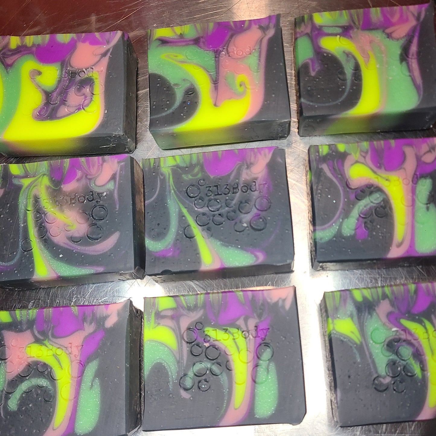 Northern Lights Handcrafted Soap - Black Raspberry Vanilla Scented