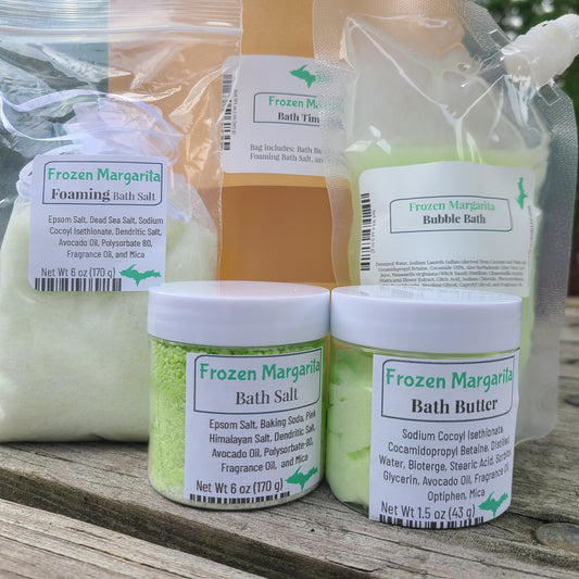 Bath Time Subscription Bag ~ JULY Scent ~ Frozen Margarita ~