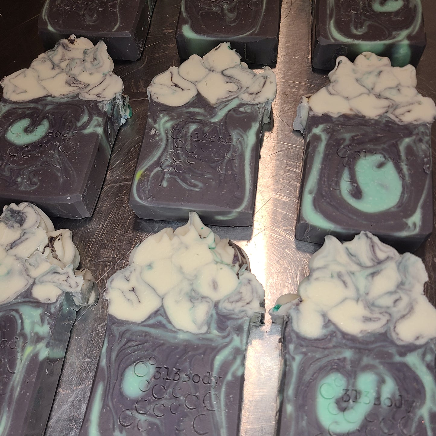 Lilacs in Mackinac Handcrafted Soap - Lilac Scented - Frosted Soap