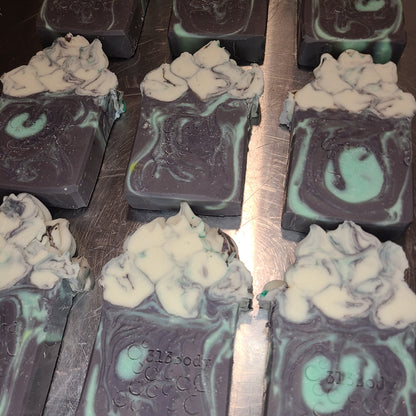 Lilacs in Mackinac Handcrafted Soap - Lilac Scented - Frosted Soap