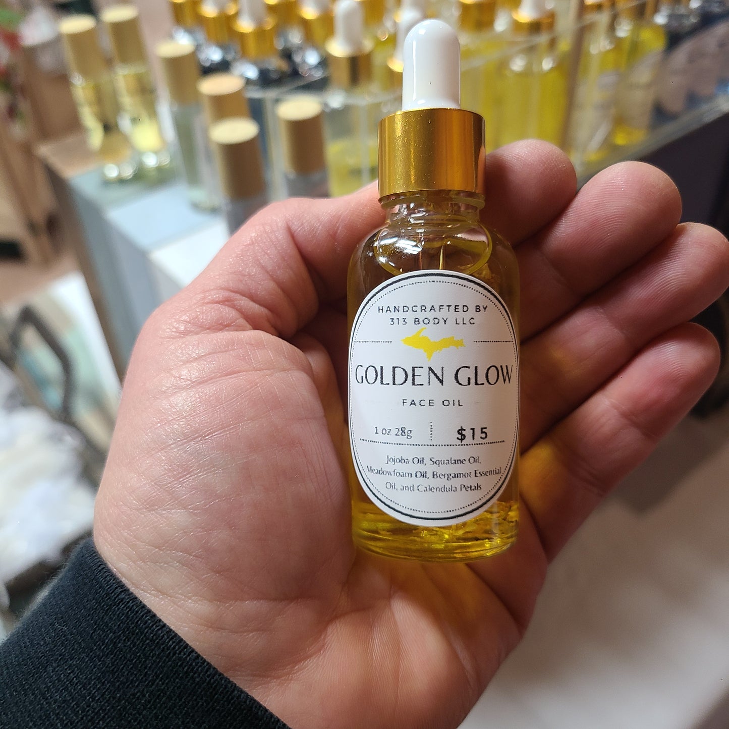 Golden Glow - Anti-Aging Facial Oil