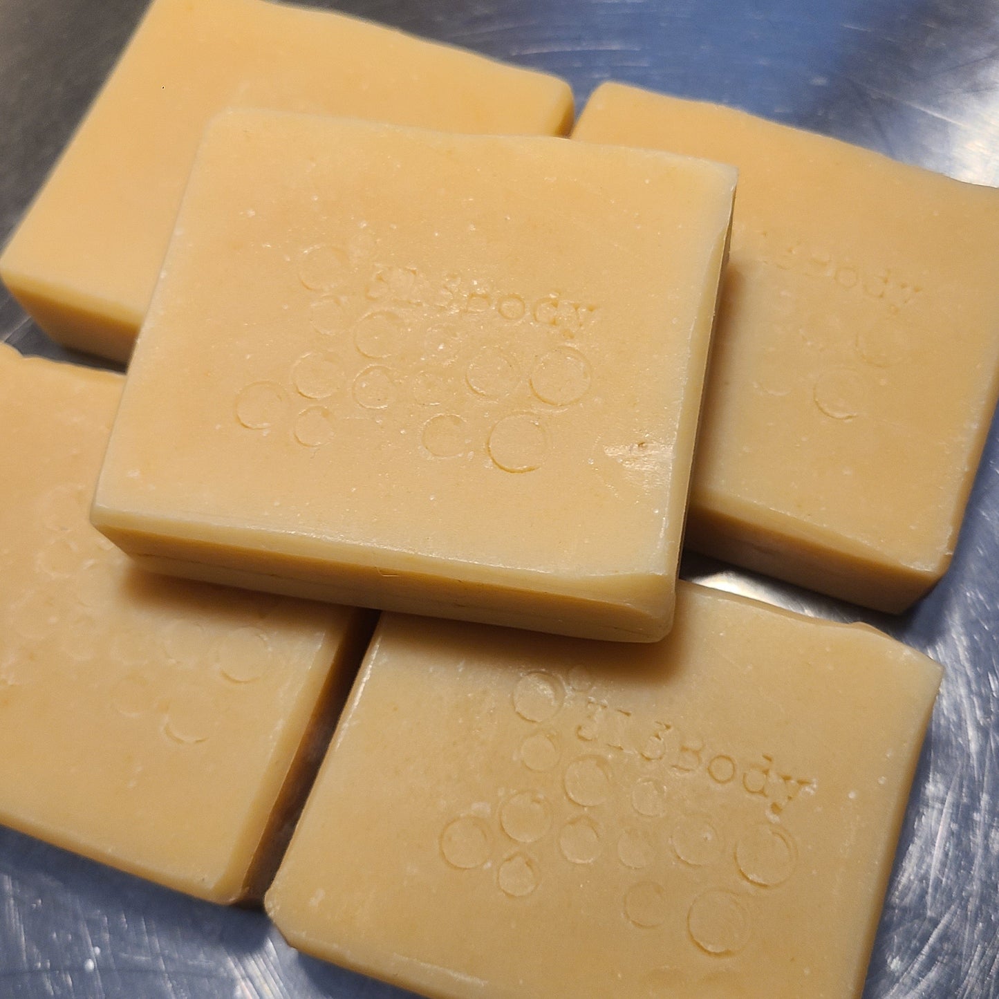 Pure and Simple Handmade Soap with Oatmeal, Goats Milk, and Shea Butter (unscented)