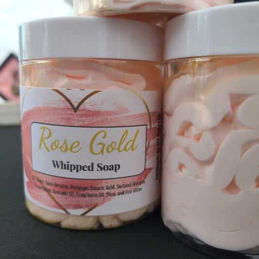 Rose Gold Whipped Soap