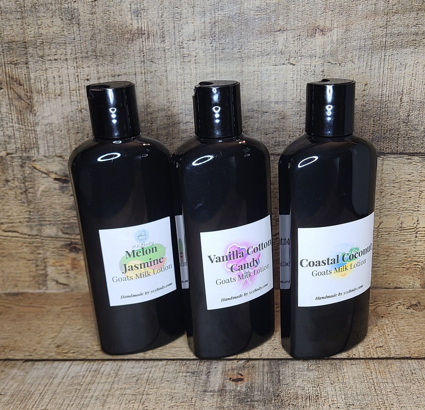 Goats Milk Body Lotion with Jojoba, Argan, Apricot, and Meadowfoam Seed Oils