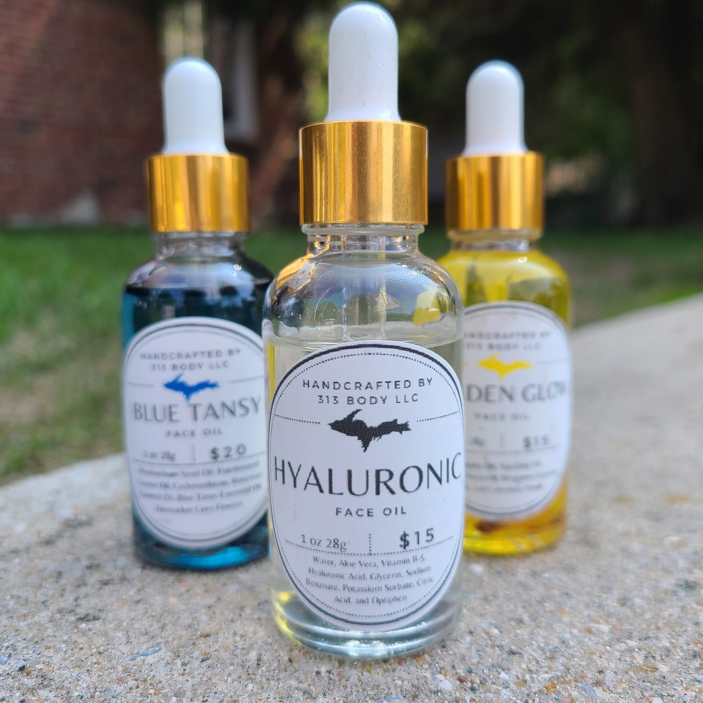 Skin Care Routine Subscription Bag ~ Hyaluronic, Blue Tansy, and Golden Glow