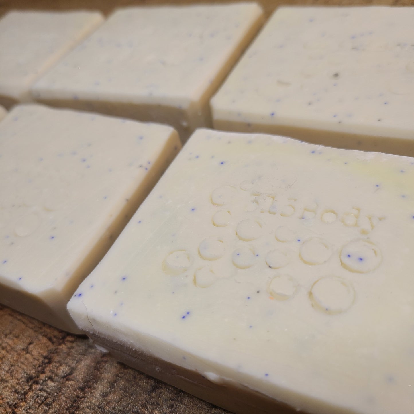 Moisturizing Shave Soap with Jojoba Beads ~ Fresh Shave Scented