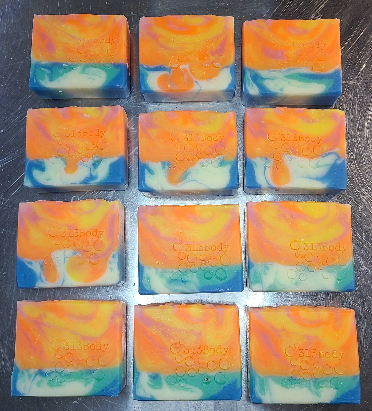 Lake Michigan Sunset Handcrafted Soap - Hibiscus Palm Scented