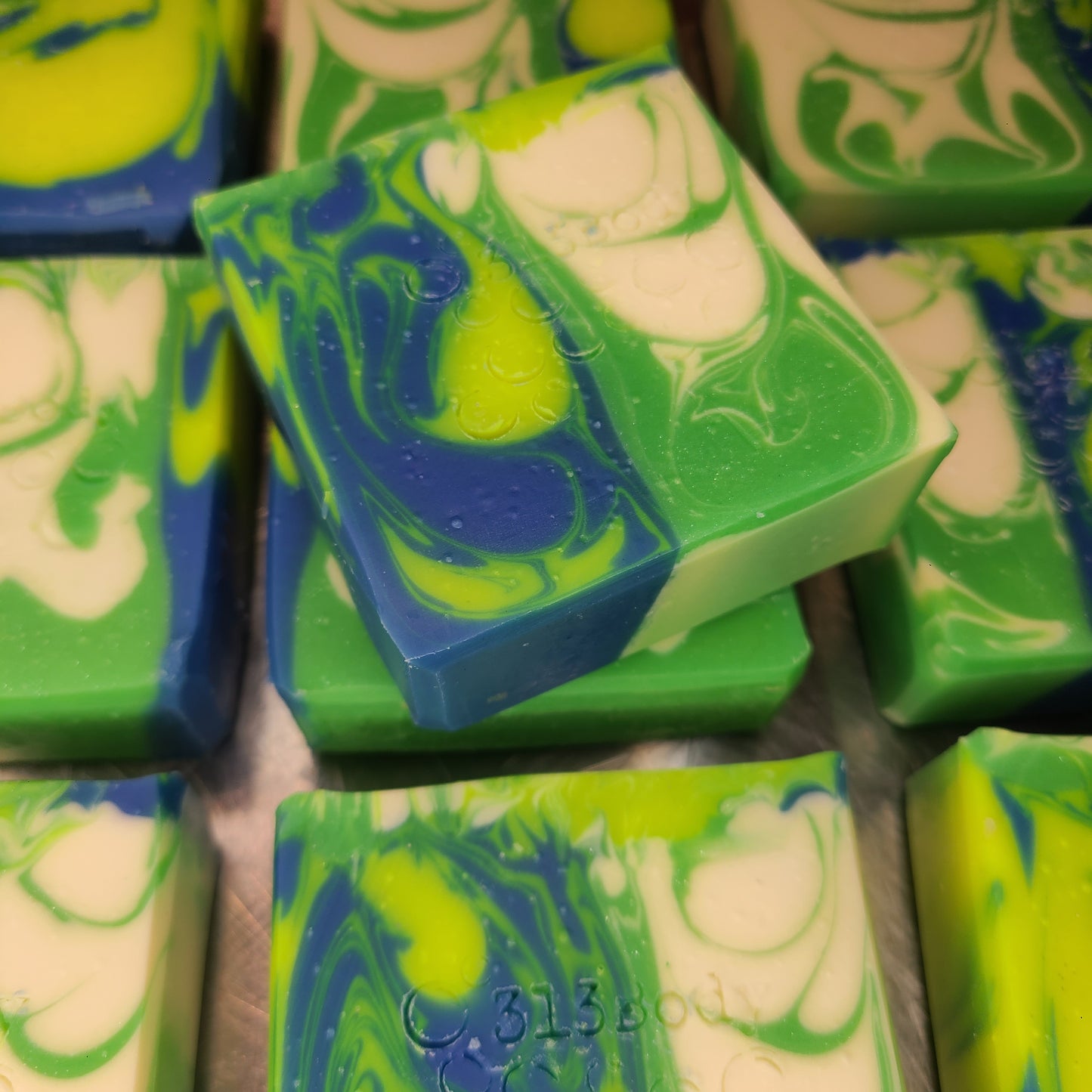 House Divided Hancrafted Soap - Black Violet Saffron Scented