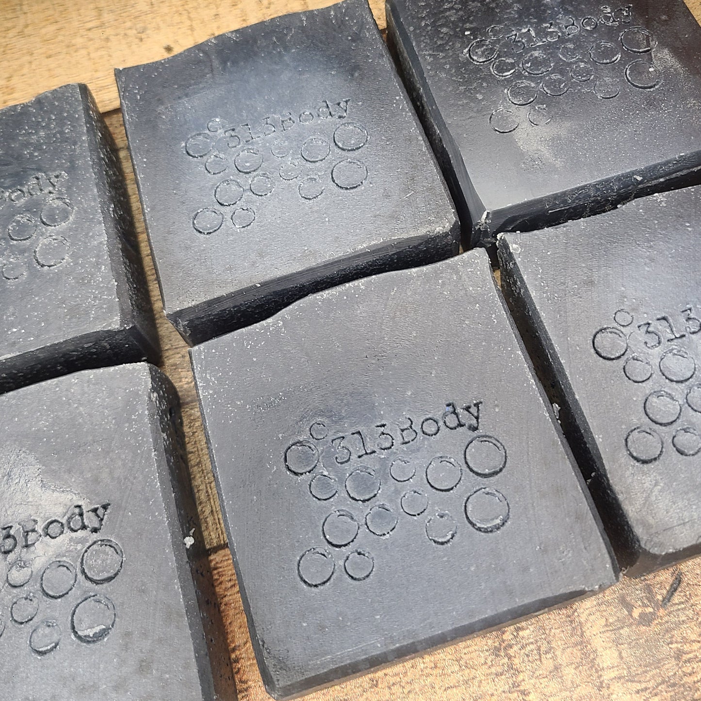 Tea Tree & Charcoal Handmade Soap with Cocoa Butter and Tamanu Oil