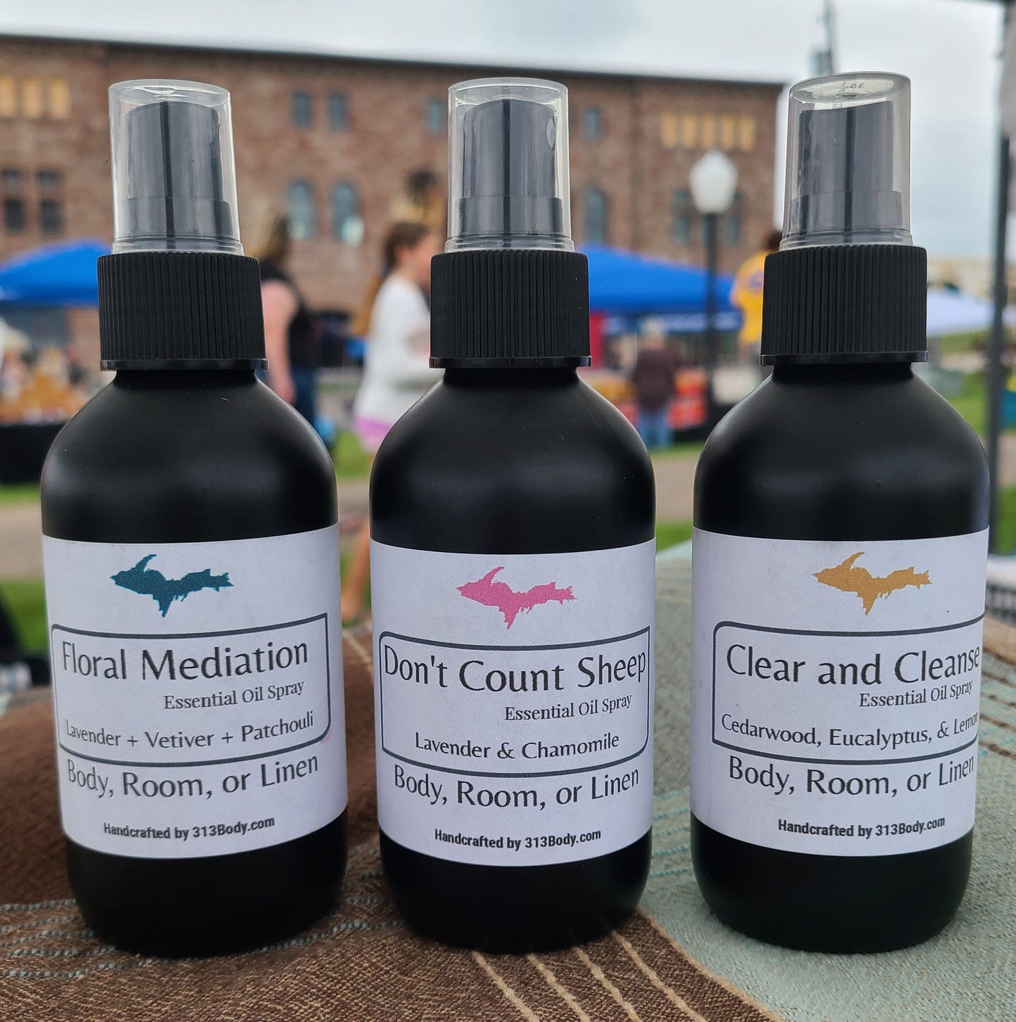 Essential Oil Spray Blends - Body, Room and Linen