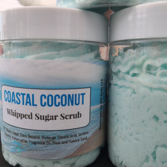 Coastal Coconut Foaming Whipped Sugar Scrub