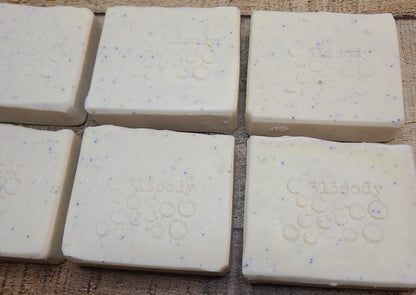 Moisturizing Shave Soap with Jojoba Beads ~ Fresh Shave Scented