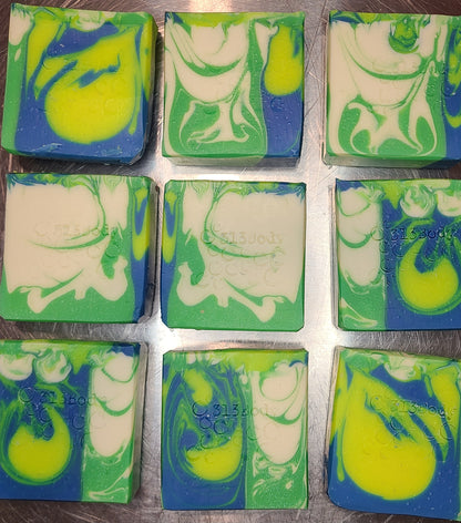 House Divided Hancrafted Soap - Black Violet Saffron Scented
