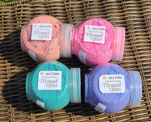 Mermaid Glitter - Mystery Color Bath Bomb Powder