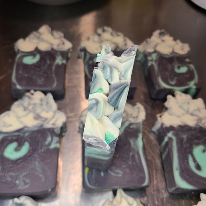 Lilacs in Mackinac Handcrafted Soap - Lilac Scented - Frosted Soap