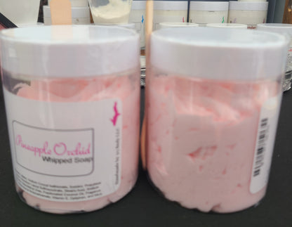 Pineapple Orchid Whipped Soap