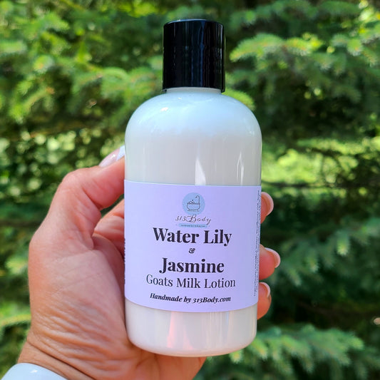 Goats Milk Body Lotion - Water Lily and Jasmine