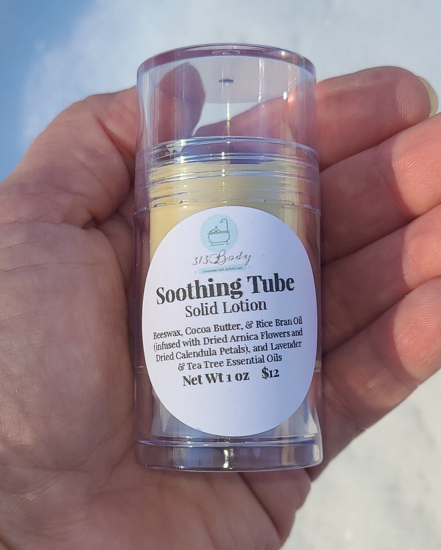 "SOOTHING TUBE" Solid Lotion