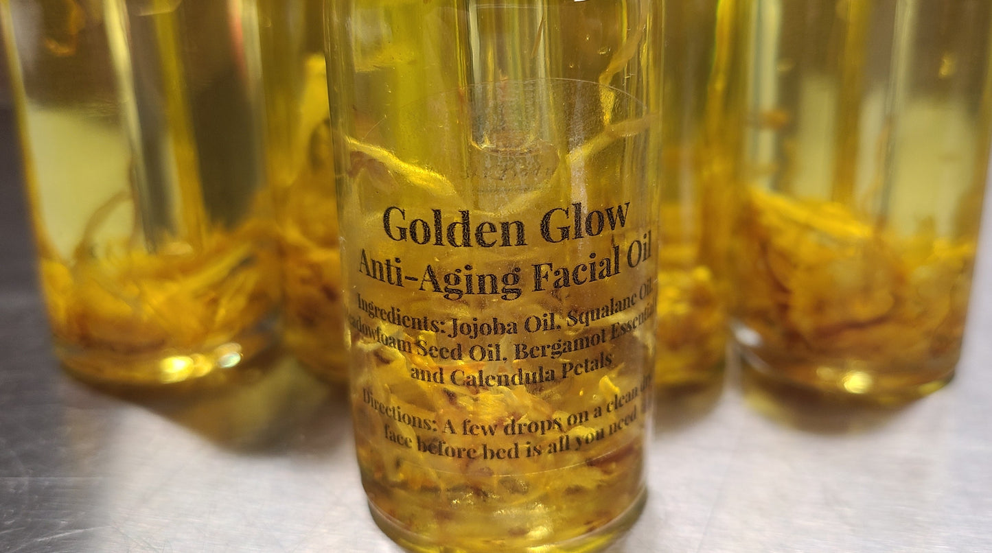 Golden Glow - Anti-Aging Facial Oil