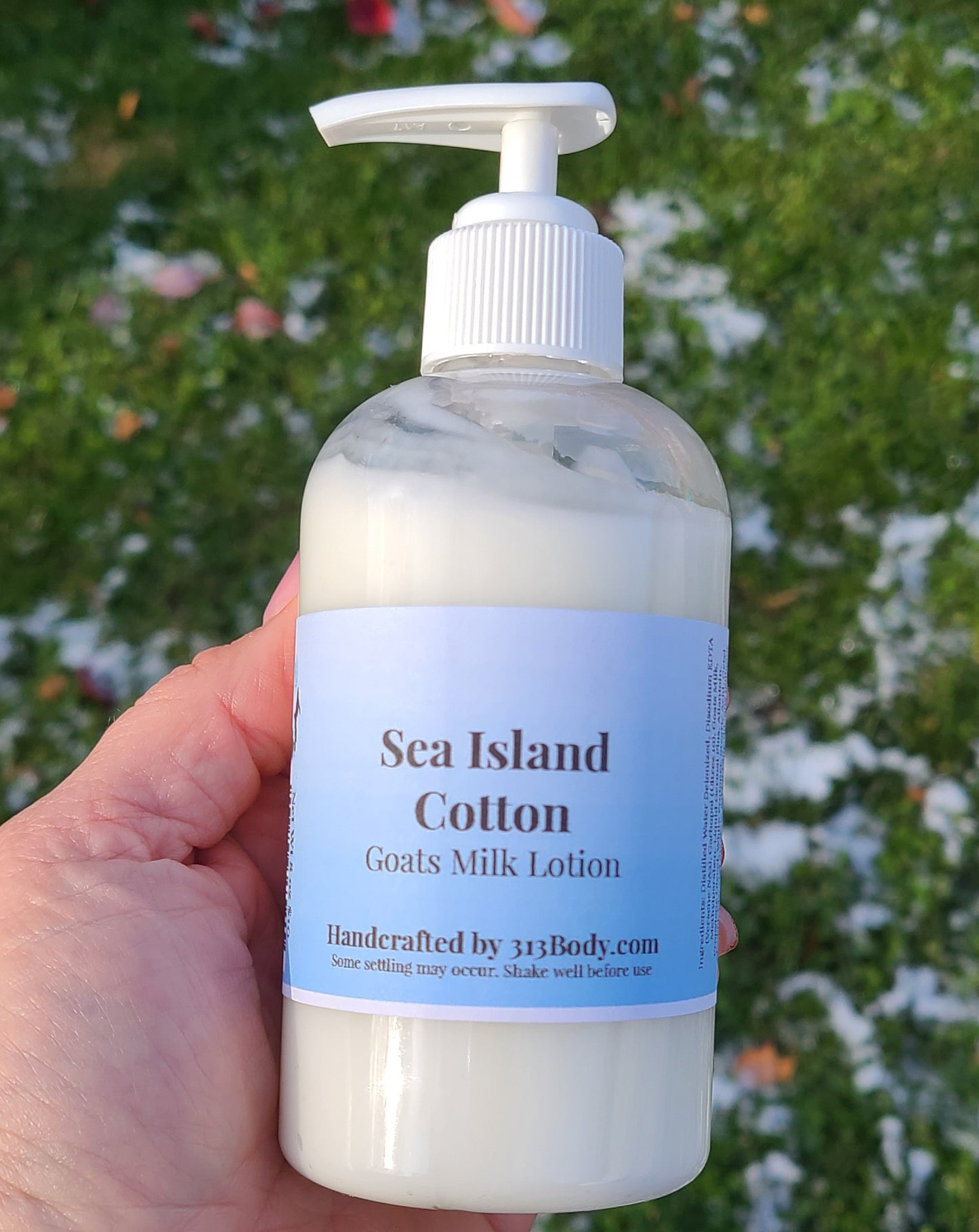 Goats Milk Body Lotion with Jojoba Oil - Sea Island Cotton (inspired)