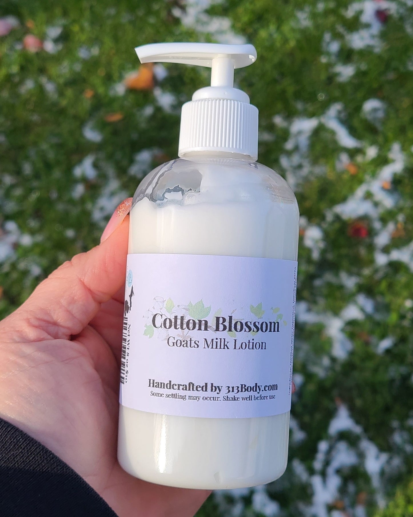 Goats Milk Body Lotion with Jojoba Oil - Cotton Blossom (inspired)
