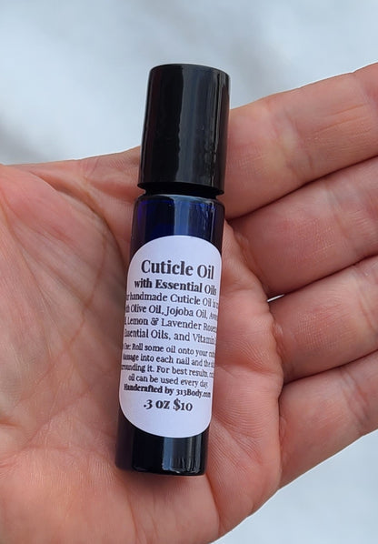 Cuticle Oil - With or Without Essential Oils