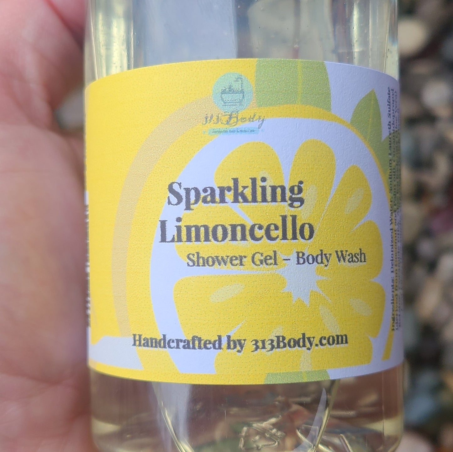 Sparkling Limoncello Scented Shower Gel - Body Wash DYE FREE
