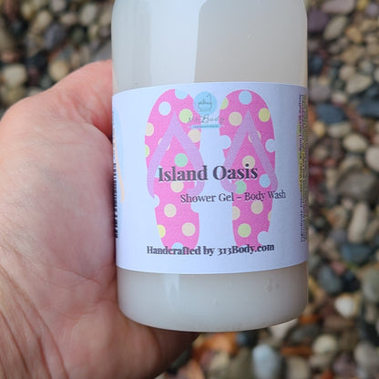 Island Oasis Scented Shower Gel - Body Wash