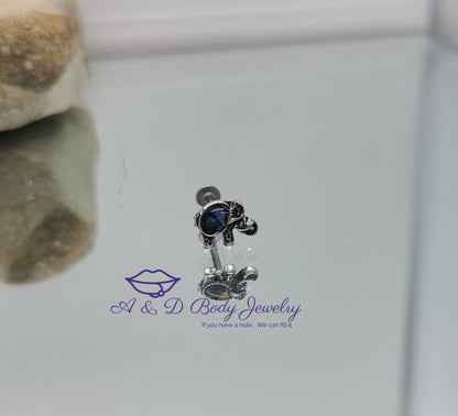 Abalone Shell Elephant Labret - Lip Labret